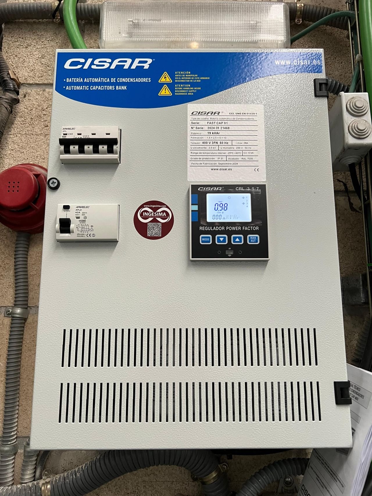 Baterías de condensadores